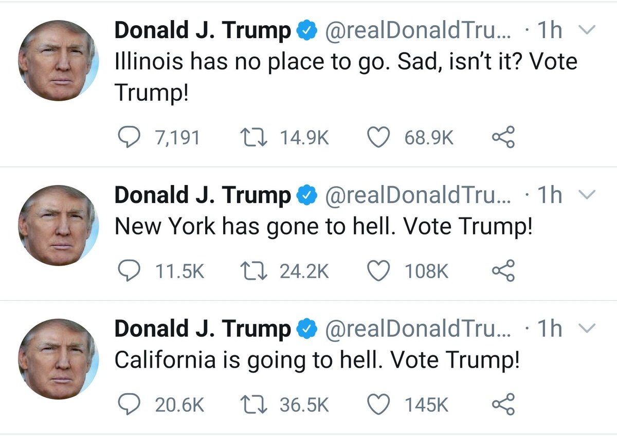 asksanderson's tweet photo. Could someone please remind @realDonaldTrump what the U in USA stands for again? https://t.co/iXFkvWXRyF