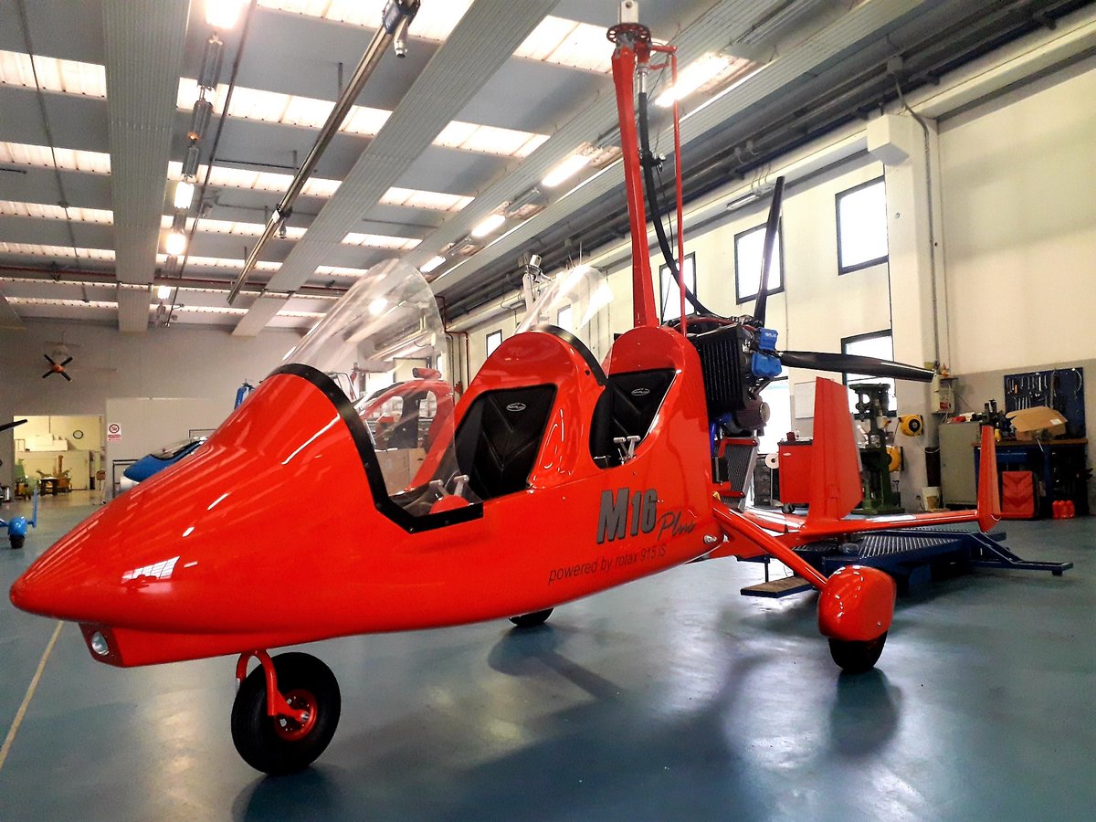MagniGyrosrl's tweet photo. In production today! A beautiful and shiny #M16PLUS!
How can you resist this flaming red? 🔥
Enjoy your #Gyro! https://t.co/wHtht0qr4L