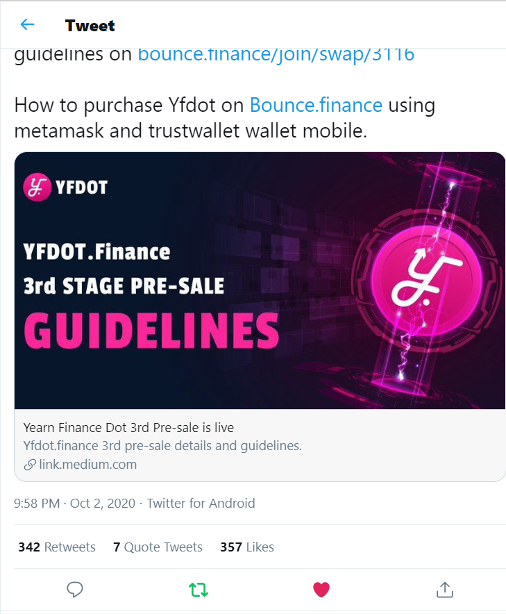 wanceuk's tweet photo. @cryptomasters07 @Yfdotfinance @Naskaef1 @naskaef @NisanStewart https://t.co/hi0xJja533