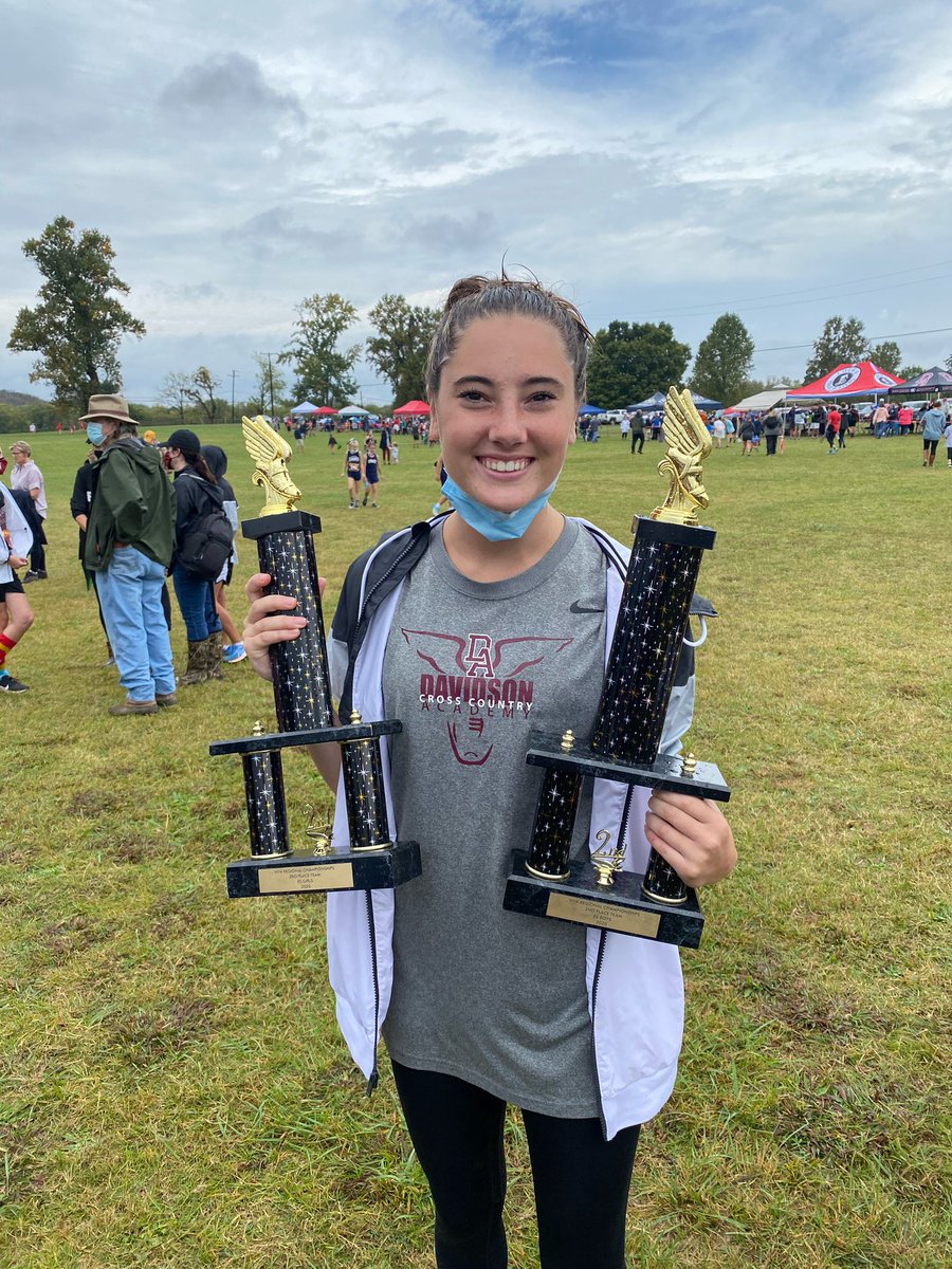 davidsonacademy's tweet photo. Congratulations to the girls and boys Elementary XC teams! Both teams placed 2nd in the state qualifier this past weekend. They will be headed to the state meet in Knoxville this upcoming weekend! DA Senior Erica Horton is the head coach of the team. #theDAway #DAXC https://t.co/79lBT3pCBq