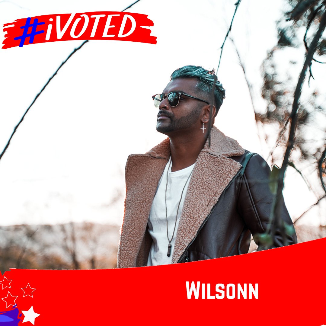 Next in our spotlight is @hisnameiswilson! The Sydney artist has been making waves w/ his buttery vocals, drawing influence from @blondedocean, @DanielCaesar & @HERMusicx. Take a #selfie outside of your polling place or w/ your blank mail-in ballot to watch him perform on Nov. 3!