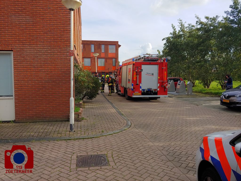 Melding brandweer Semsschans Zoetermeer