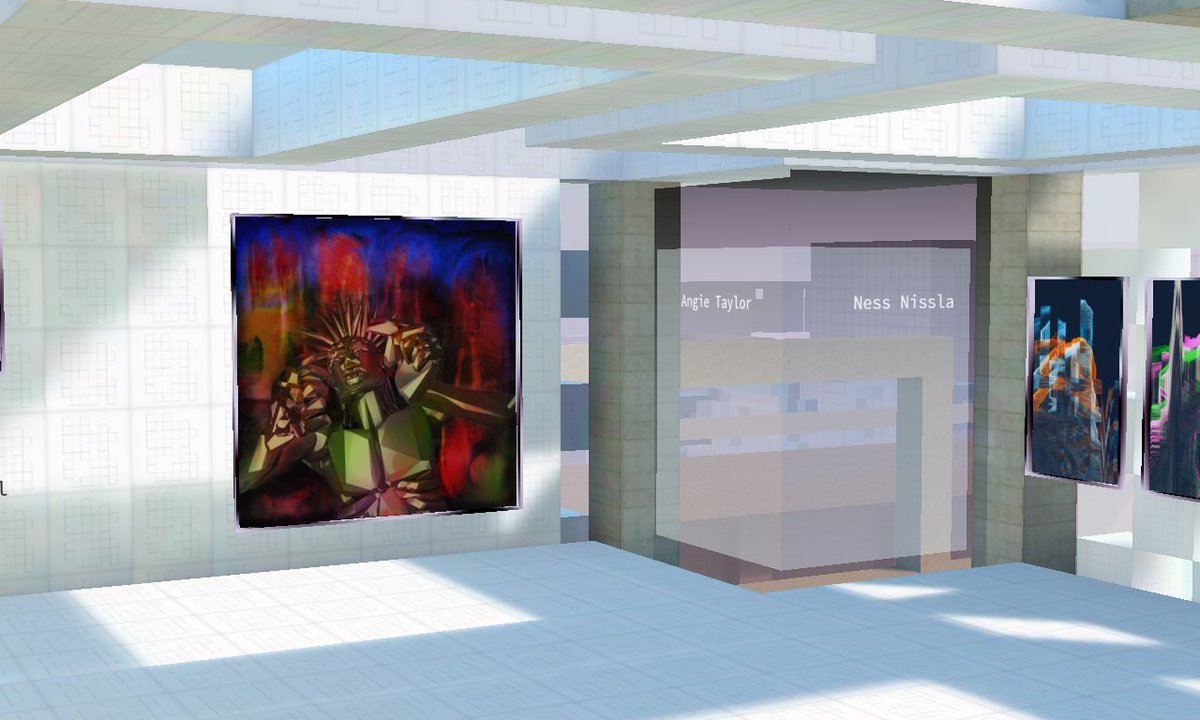 MoCAmuseum featuring a new #DigitalArtist @theAngieTaylor with her  