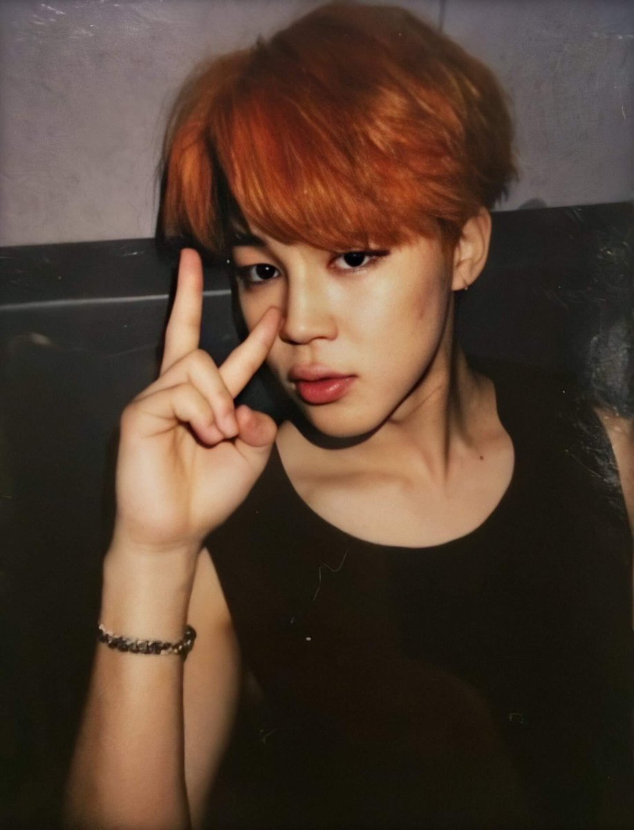 orange haired jimin: a needed thread #JIMINDAY.