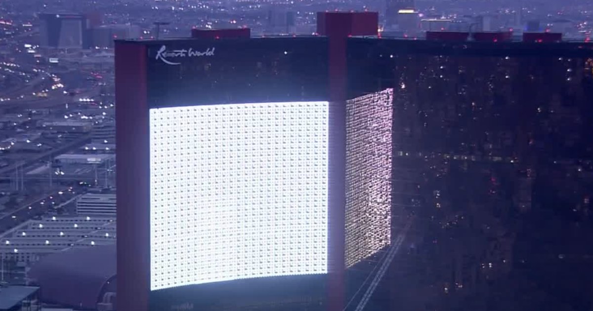 AccessVegas's tweet image. Resorts World tests out its mega screen on the Las Vegas Strip - Casino expected to open summer 2021
Read More: cstu.io/60f9b6

@KTNV