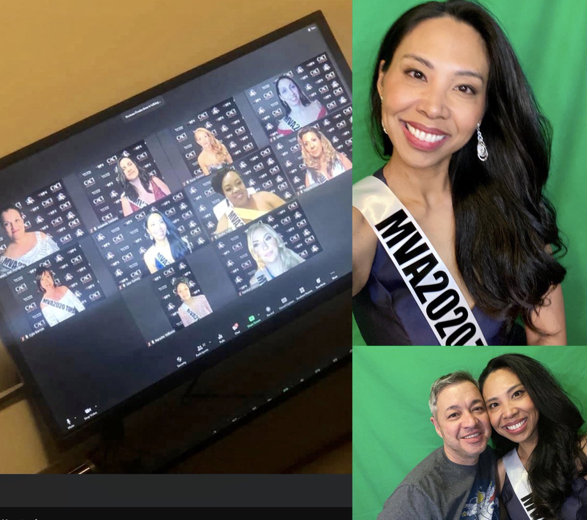 G4Liza's tweet photo. Last night was the finale for @MSVETAMERICA. I made top 10, and Joe won the “Mr. Mom” award for being so amazing and supportive! 
Thank you everyone for your support, donations, positive vibes, and inspiration throughout this journey. https://t.co/7oXjEjqAGC