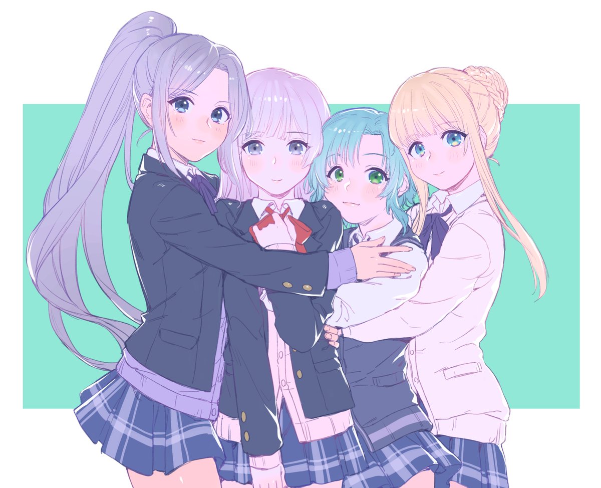 前の制服フォトンメイデン塗りました とりうどんのイラスト