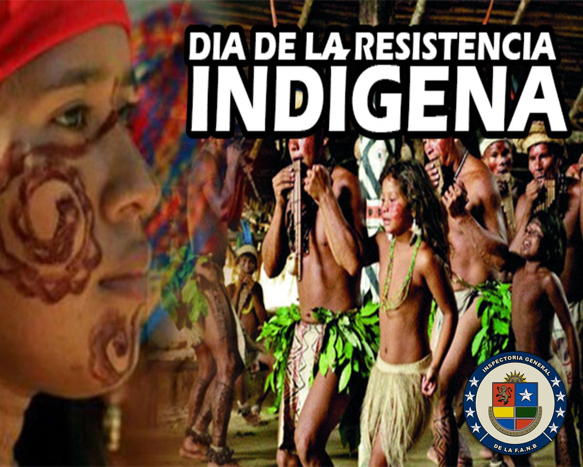#13Oct || Conmemoramos 528 años del Día de la Resistencia Indígena, de la lucha de nuestros ancestros aborígenes quienes fueron víctimas de la violencia por parte de los conquistadores españoles que acechaban nuestra Libertad 🇻🇪
#PuebloEnResistenciaAntiimperialista