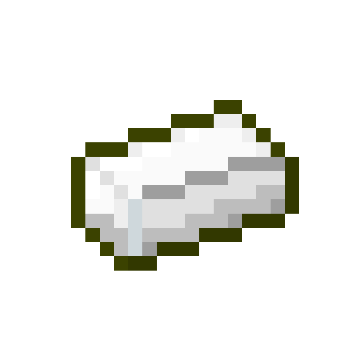Minecraft Iron Ingot Pixel Art