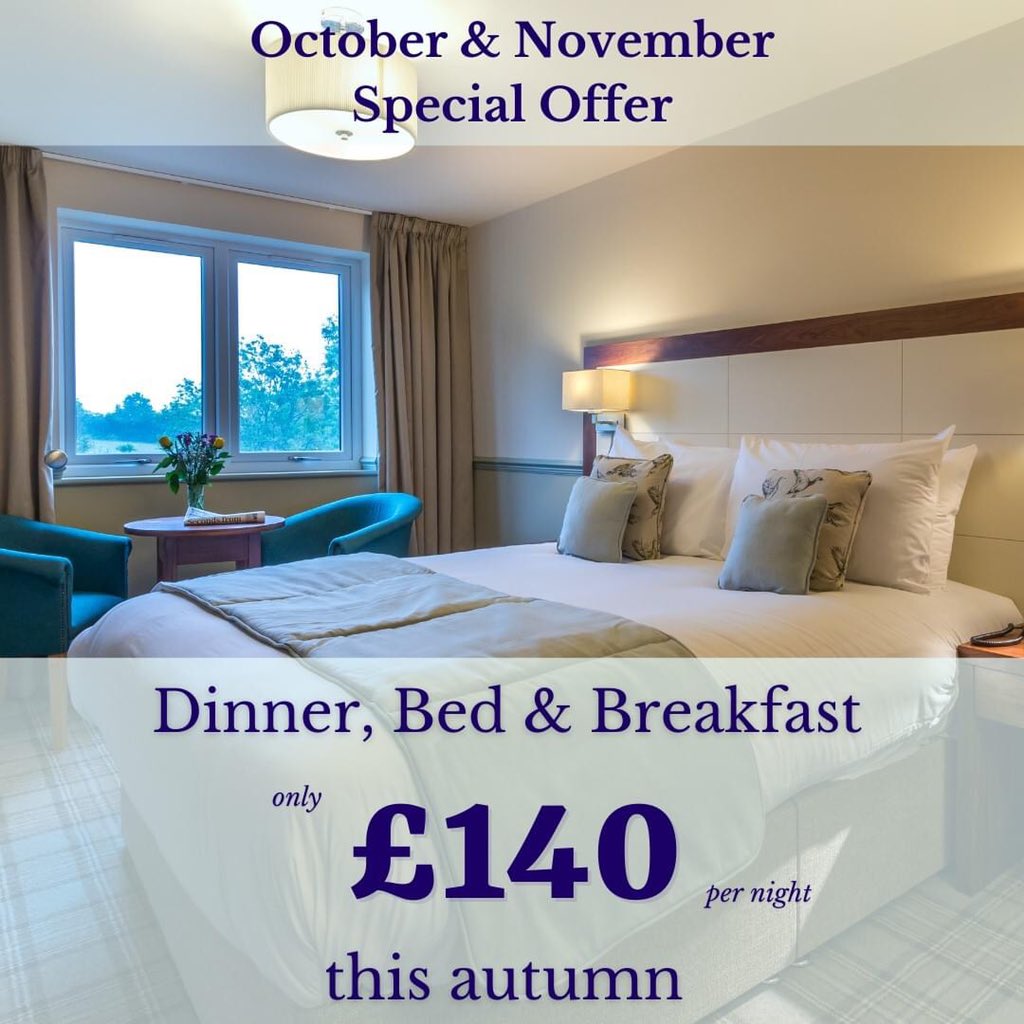 Don't miss out! Special Offer! Dinner, Bed &amp; Breakfast only £140 this October &amp; November at Damson Dene Hotel using promo code AUTNEWS

Book direct or call us on 015395 68676 damsondene.co.uk

Full terms see on website #SpecialOffer #Cumbria #DamsonDeneHotel #LakeDistrict