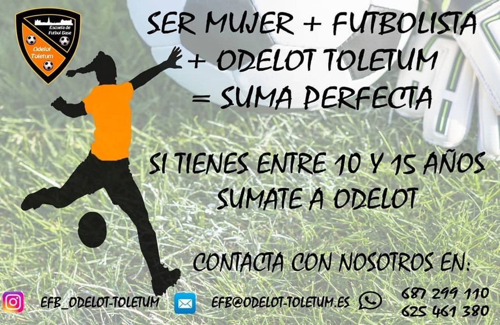 🧡🖤🧡 El fútbol FEMENINO también es ODELOT. 🧡🖤🧡

El fútbol es un deporte colectivo, de grupo, y no vale que haya alguien que equivocadamente quiera convertirlo en juego de niños.

Es un deporte de todos, de niños y niñas. Cuando uno juega a esto, da igual que seas chico o …