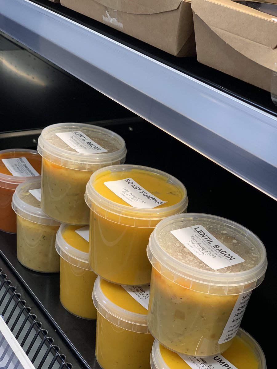 FuelHouseAlloa's tweet photo. Have you tried our delicious roast pumpkin soup? 🎃 
We are open Monday - Friday 8:45-5pm 
Saturday -Sunday 9-4pm https://t.co/NcMJBQtUY3