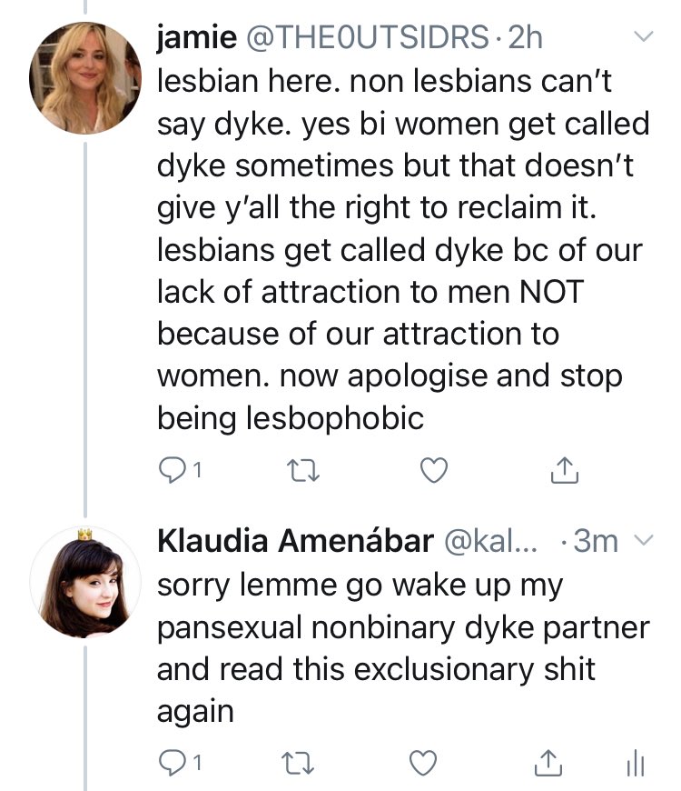 i dont celebrate  #NationalComingOutDay   and i regret being a part of this community because this is how bisexuals get treated. absolutely done with this
