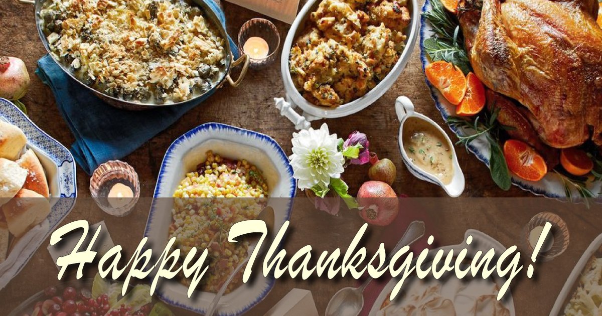Happy Thanksgiving!

Thank you to all who donated to our annual Food Drive this year – your support is most appreciated.

#Thanksgiving #Thankful