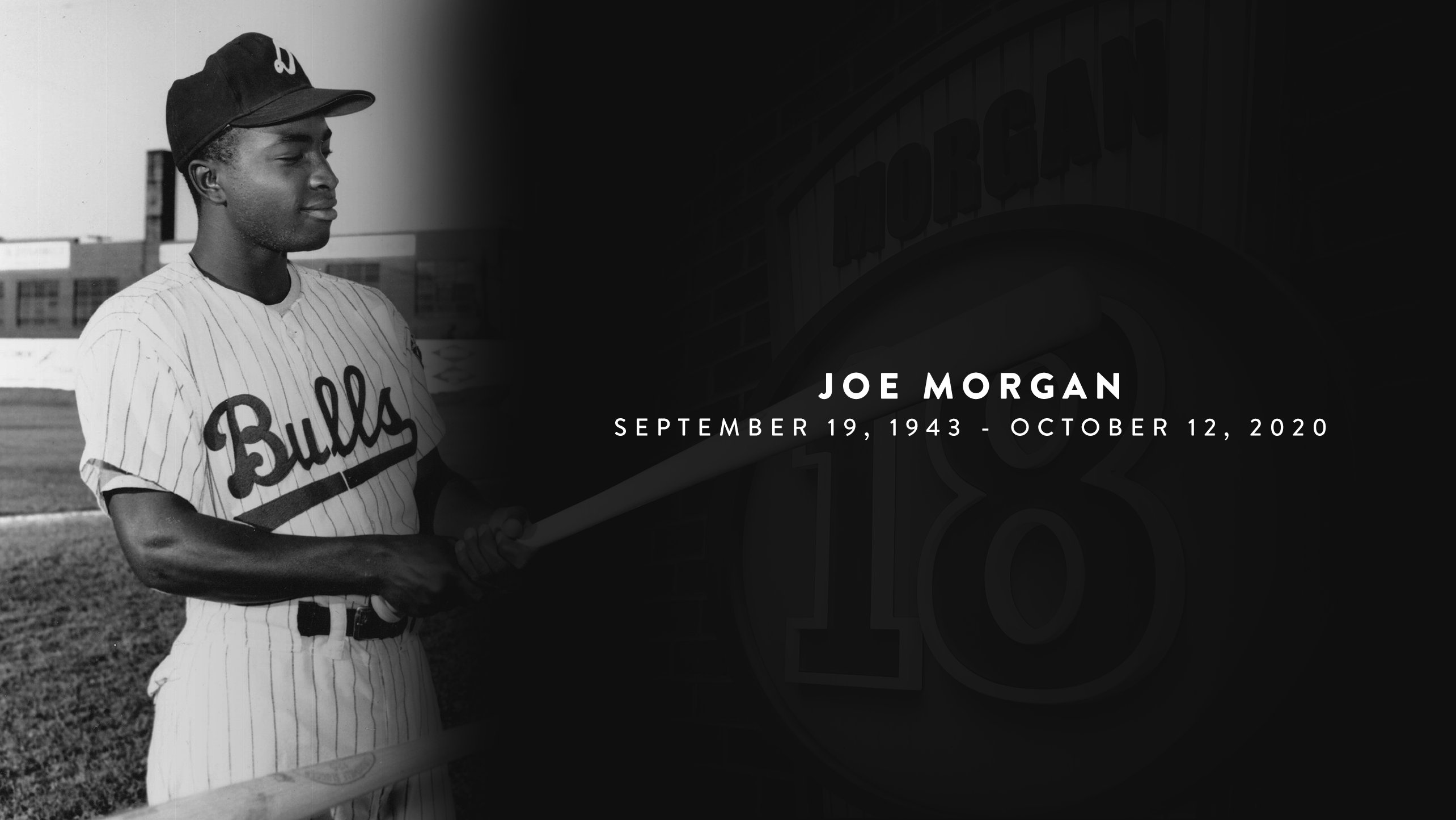 Durham Bulls on X: We're incredibly saddened to hear the news of the  passing of Hall of Famer Joe Morgan. A member of the 1963 Durham Bulls, his  #18 was the first