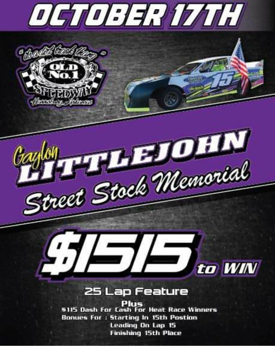 Old No.1 Speedway tweet media