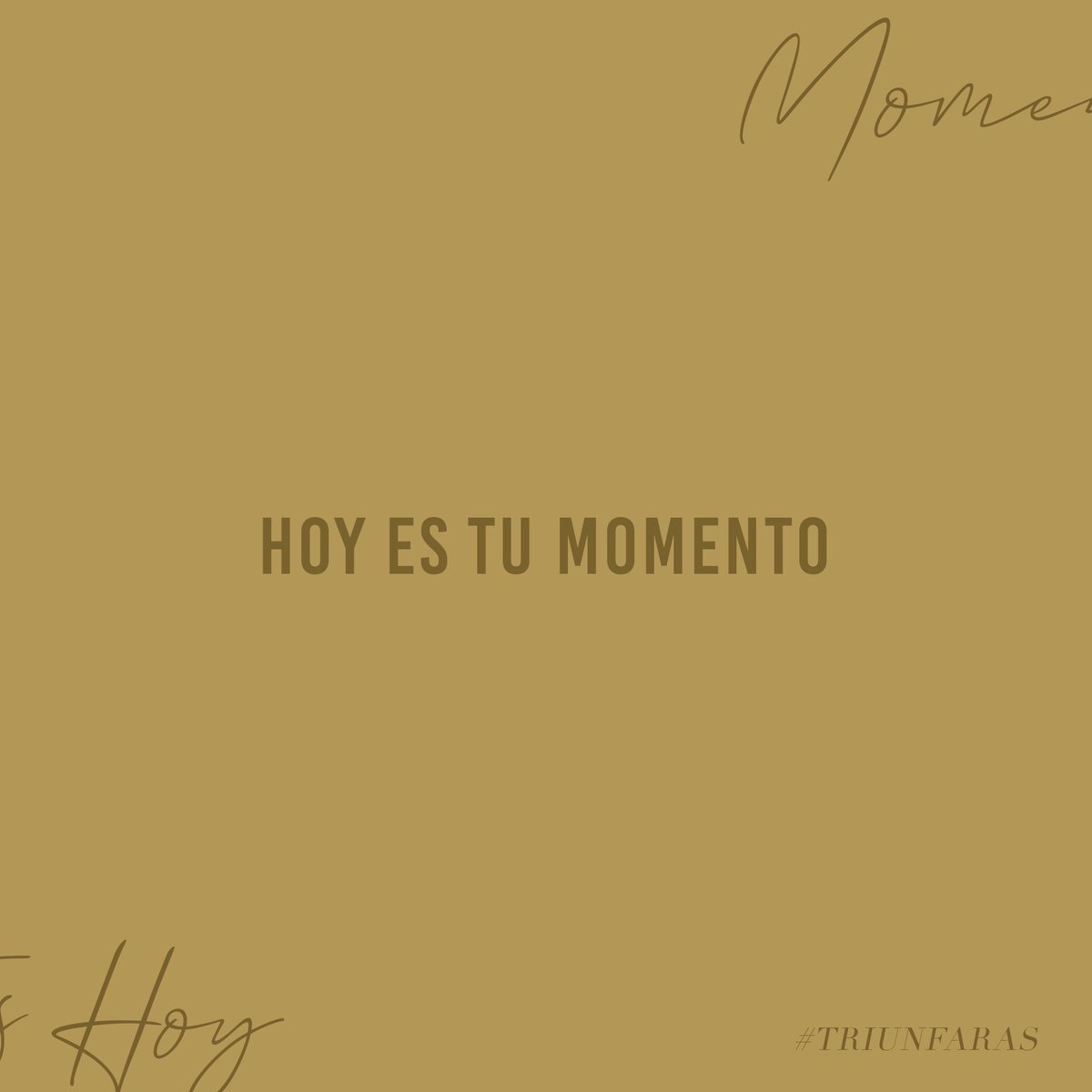Las personas que esperan el momento perfecto, el tiempo ideal, y el sitio preciso nunca alcanzan lo que anhelan lograr. Comienza hoy. ¡Hoy es tu momento!. 
.
.
#Triunfaras
#DesarrolloPersonal
#CrecimientoPersonal