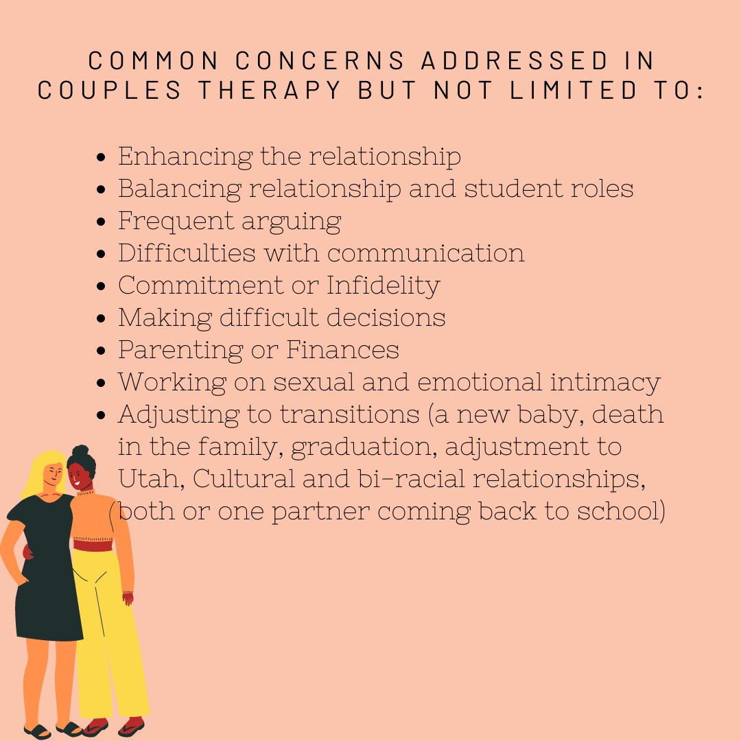 UofUCounseling's tweet photo. Couples Counseling is a resource at the UCC for those who may be seeking said service! https://t.co/rf3yvtSoHI