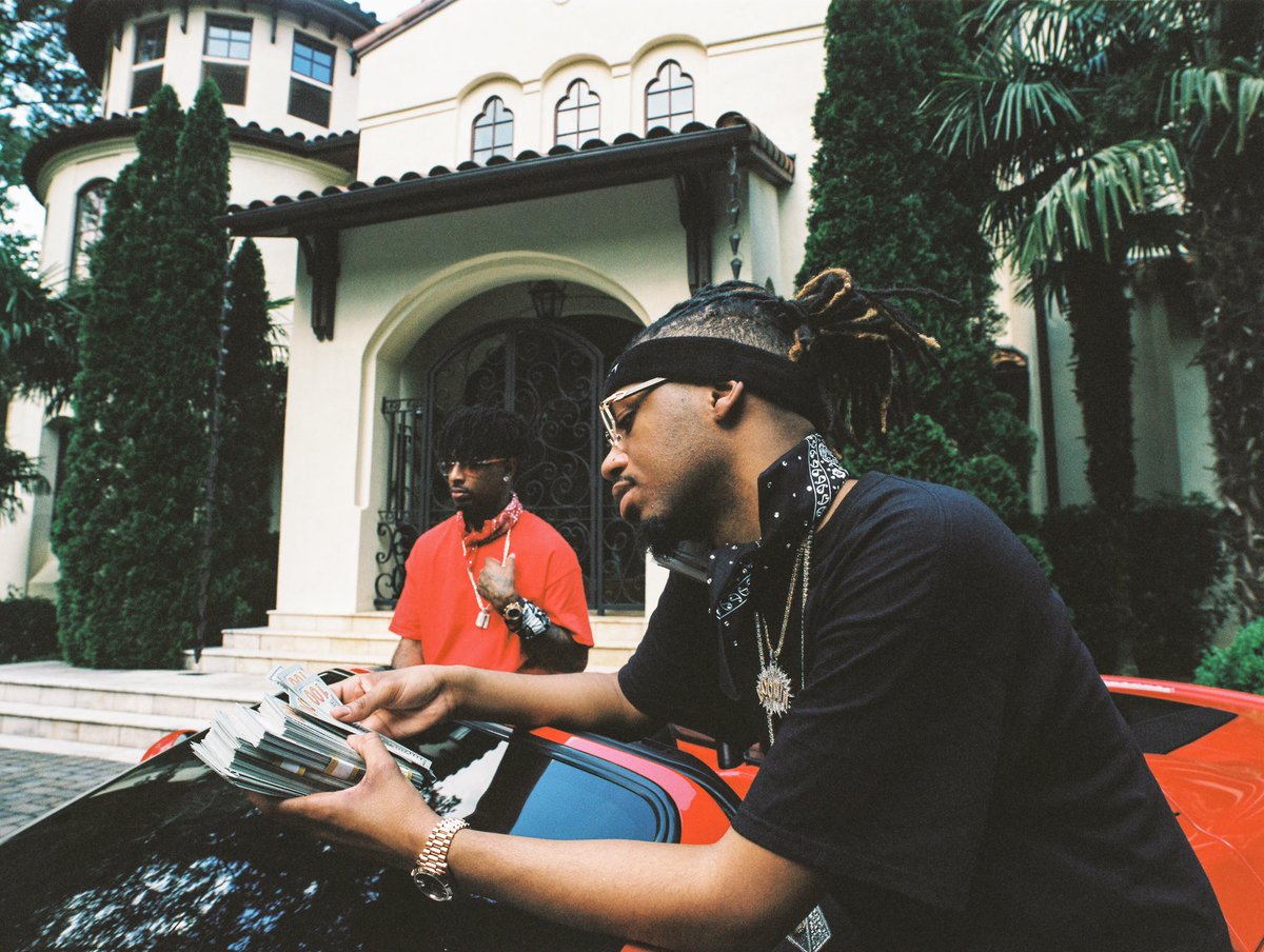 Thas my dawg, he gon ride! <a href="/21savage/">Saint Laurent Don</a> 💯🗡