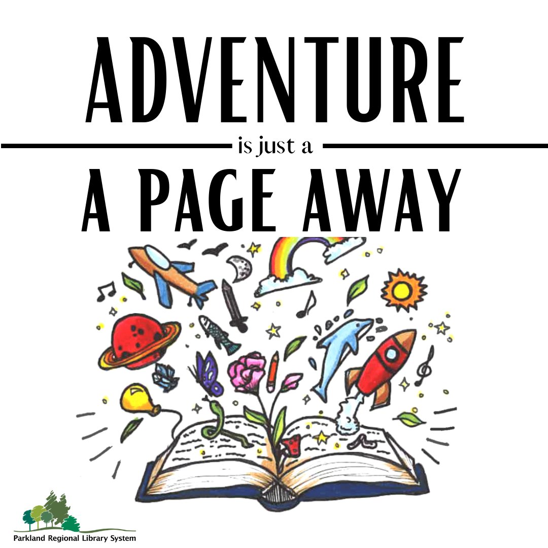 PRLsystem's tweet photo. #Adventure time with your local library during #CanadianLibraryMonth! Visit your local #library because Adventure is just a page away! 

A #librarylover says "I can read as many #books as I want for free!"

Find your free fun at your local #library!

#CLM #CLM2020 https://t.co/S2uz57nefP