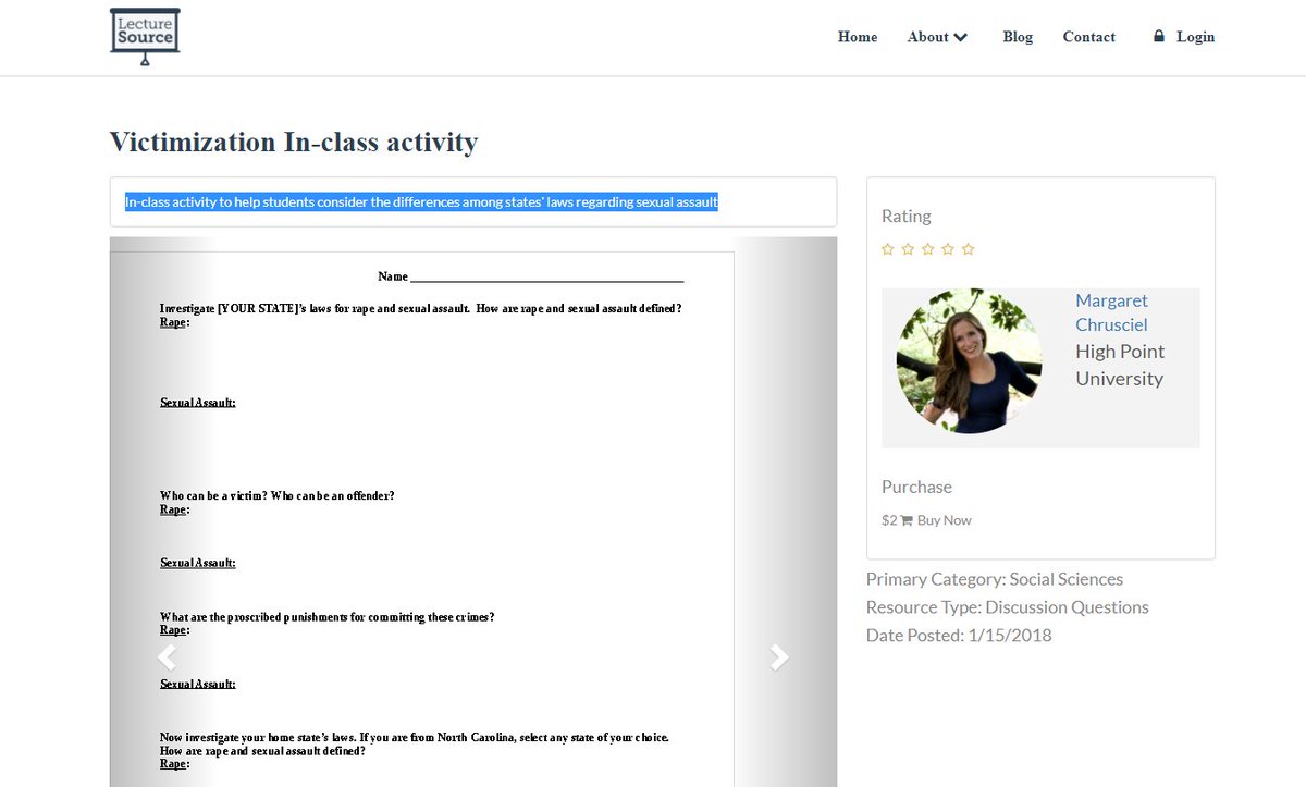 lecturesource's tweet image. In-class/Virtual class activity: bit.ly/3dllcvx Examining different state laws regarding sexual assault. #activities #virtuallearning #socialwork #Sociology