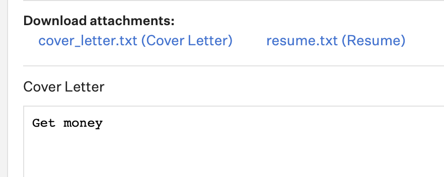 absolutely stunned at the brutal honesty of this cover letter