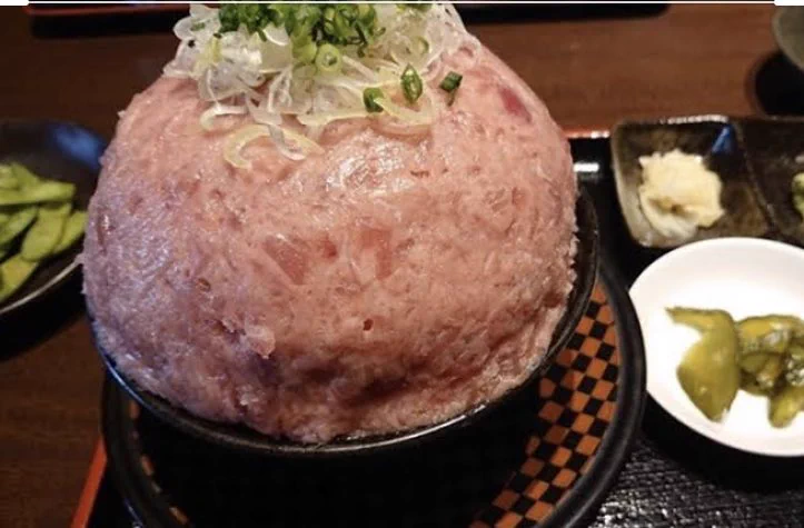 昔話か？！山盛りてんこもりのネギトロ丼！！