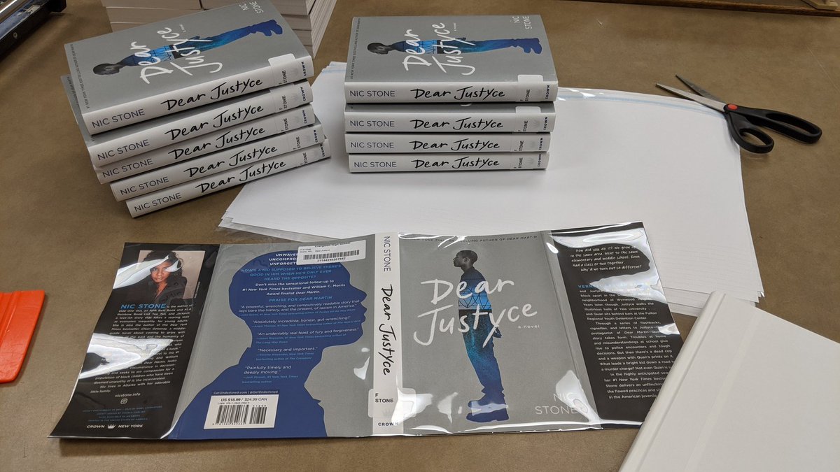 Getting books ready to go out to our EHS Project Lit readers ASAP! Still time to read and get ready for the convo with @getnicced and the whole <a href="/ProjectLITComm/">Project LIT Community</a> later this month! #Plainsmenread
#yourehslibrary
