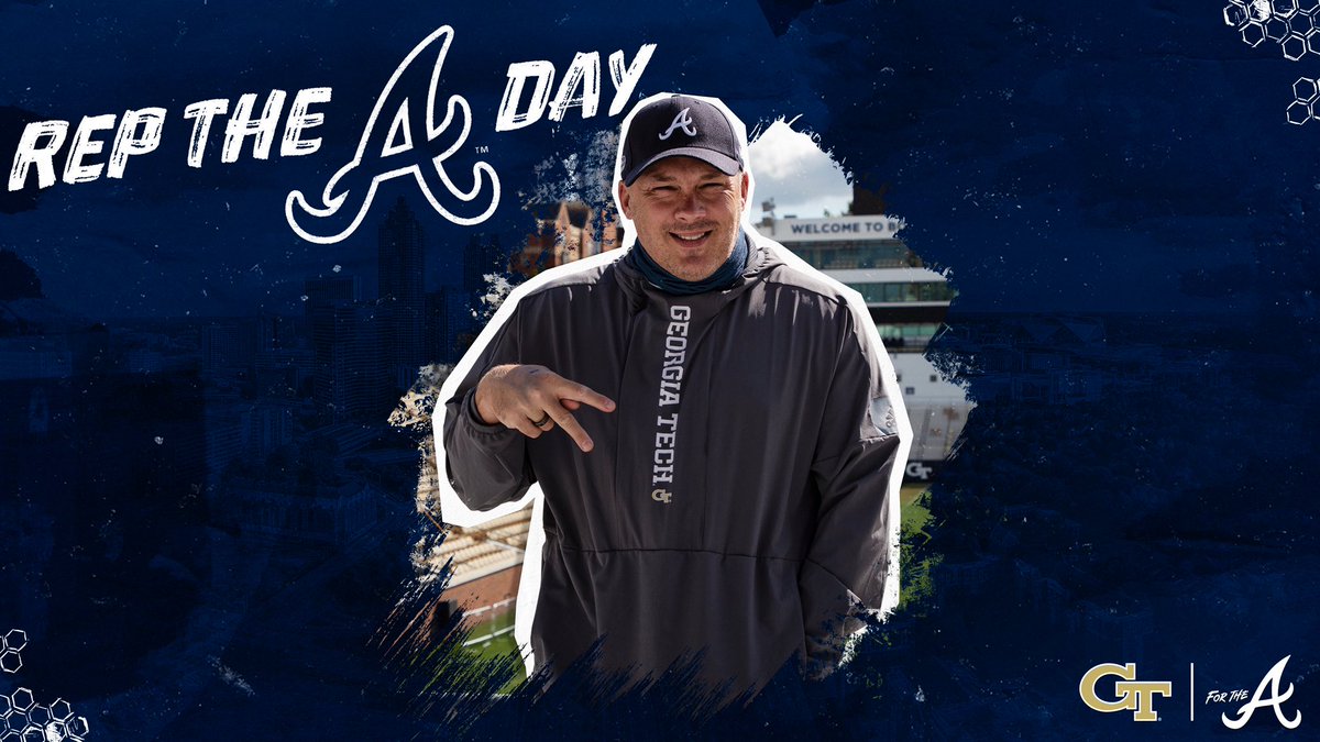 CoachCollins's tweet photo. REP the A!!!! #4the404👑
@Braves @GeorgiaTechFB
#MixItUp  | #ForTheA https://t.co/73VpqGw7AM