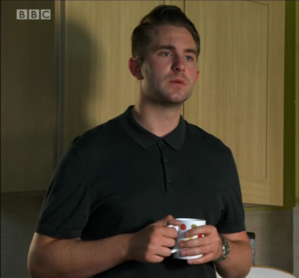 Callum holding mugs  #EastEnders  #CallumHighway  #Ballum 