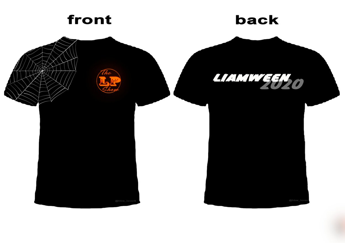 Number 1: The wonderful Glow in the Dark Tshirt Either with only the design on the front or fron and back. #TheLPShow  #Liamween @LiamPayne  https://twitter.com/hbw_lover9/status/1313188412044775432?s=20