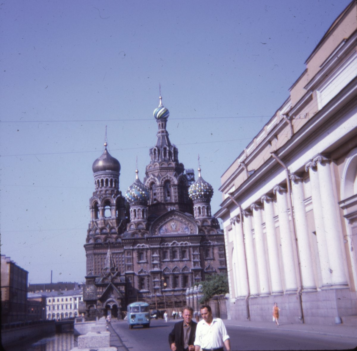 I just scanned some from Greece (1969) and Russia (1968-1970) 1. Hydra, Greece2. Platis Gialos Beach, Mykonos, Greece3. Elite All Girls School, Leningrad, Russia4. Church of the Savior, Leningrad, Russia