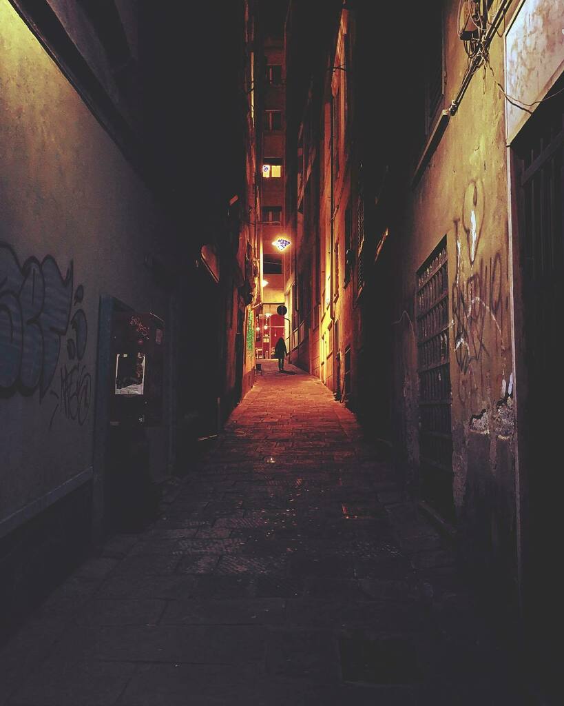 Night streets of Genova, Italy

.
.
.
#onset #mextures #czechroamers #exploretocreate #traveltoexplore #ontheroad #igerscz #iglife #iglifecz #iphoneography  #shotoniphone  #jirivatkaphotography #streetphoto #streetphotography #capturestreets #genova #ita… instagr.am/p/CGQYGdXnesm/