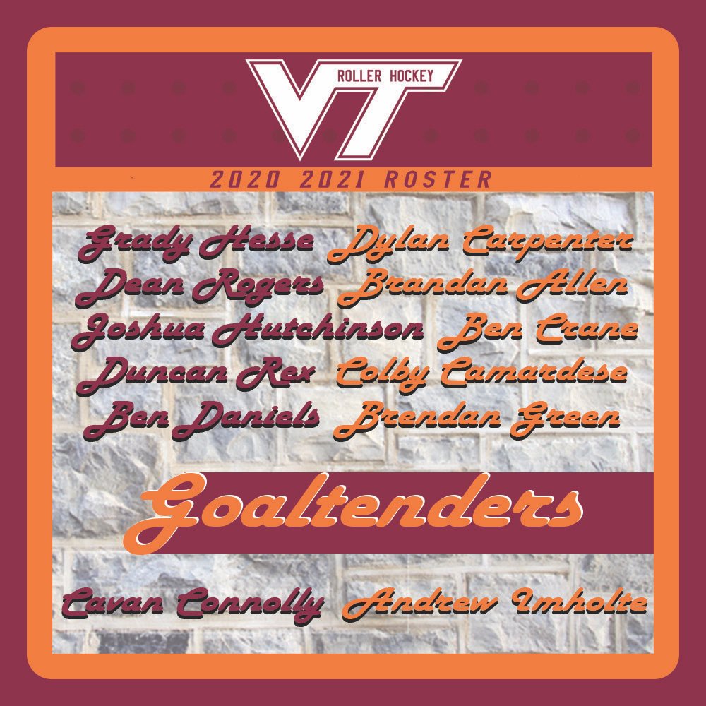 Here is our 2020-2021 Team Roster! This was one of our most competitive tryouts in recent memory, so congratulations to everyone who made the team! 

#GoHokies🦃