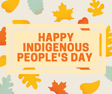 Take some time to honor and celebrate Native American cultures and customs today! Happy Indigenous Peoples Day!