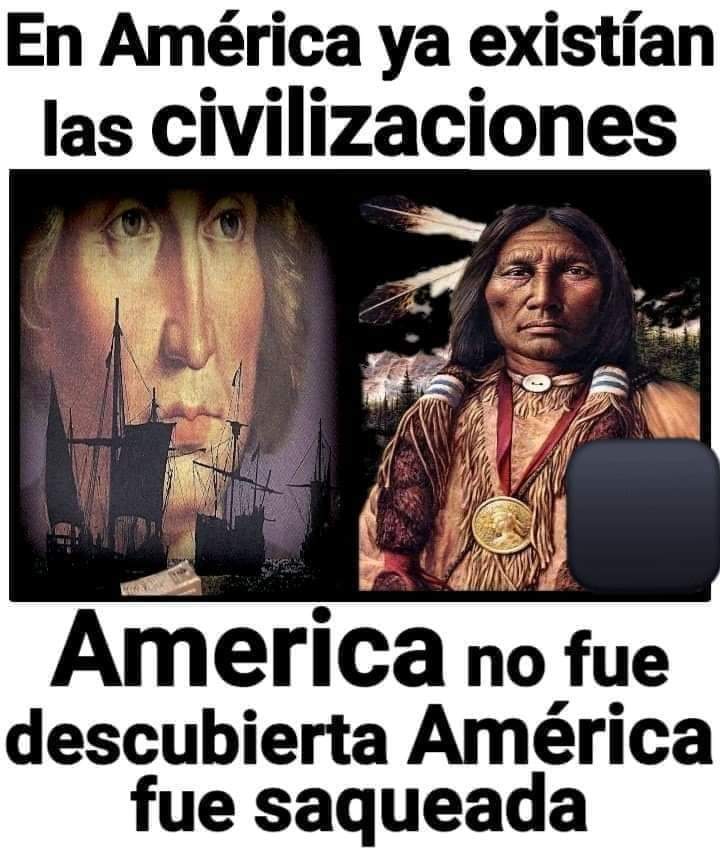 #DíaDeLaResistenciaIndígena Más de 500 años donde nuestros Caciques que identificaron la mentira, el engaño, robo y saqueo del imperio Español a nuestra tierra se enfrentaron y entregaron sus vidas por la libertad
#LeyConstitucionalAntibloqueo
#PuebloEnResistenciaAntimperialista