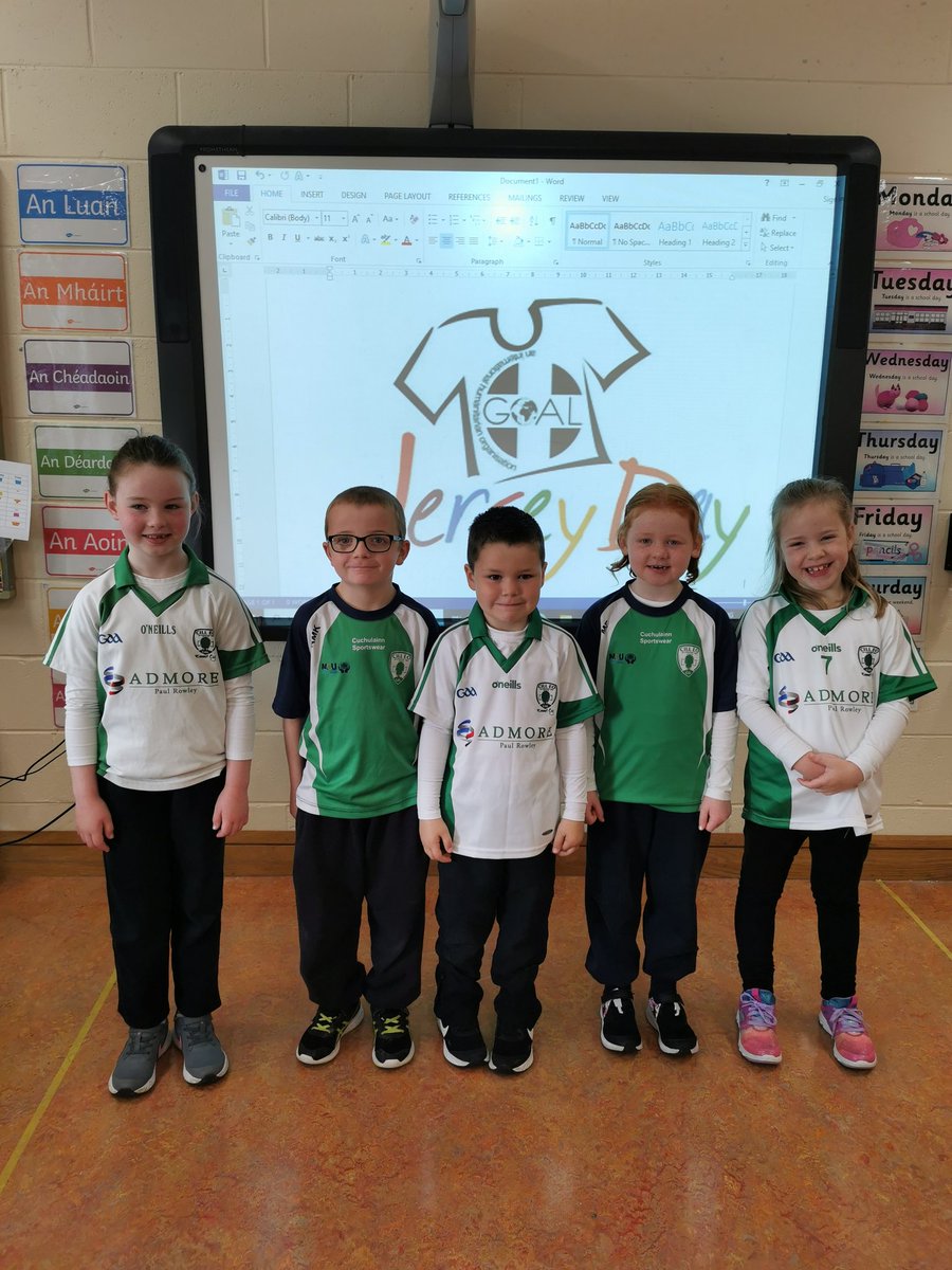 MsKane1stclass's tweet photo. Goal Jersey Day! 😊 https://t.co/LRjkPuXmFd