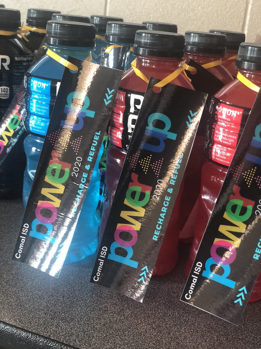 I always love a good theme! Thanks @CHMS_Principal for making sure teachers feel powered up today! #comalpl