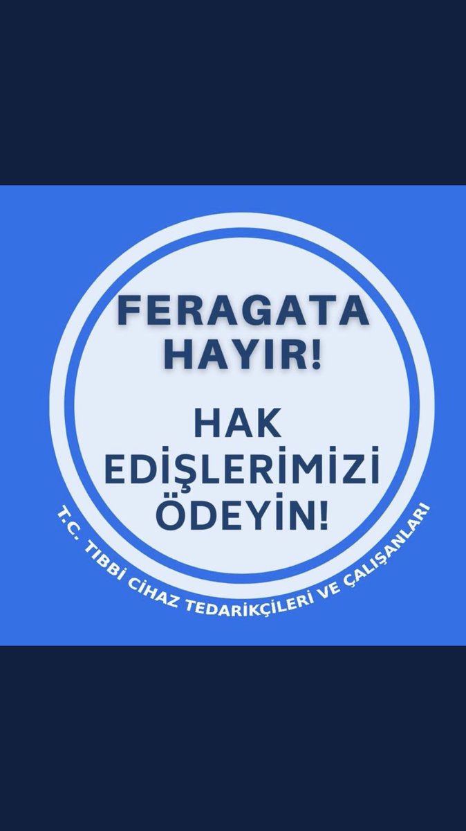 #tibbicihazödemebekliyor #feragatdeğilHAKistiyoruz