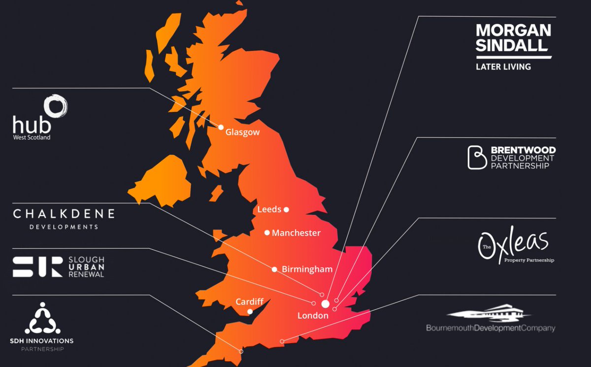 Our #partnerships mean £1.8bn of developments are in the pipeline. 
Learn more about these and our #JointVentures.
ow.ly/lkqp50BQhdm