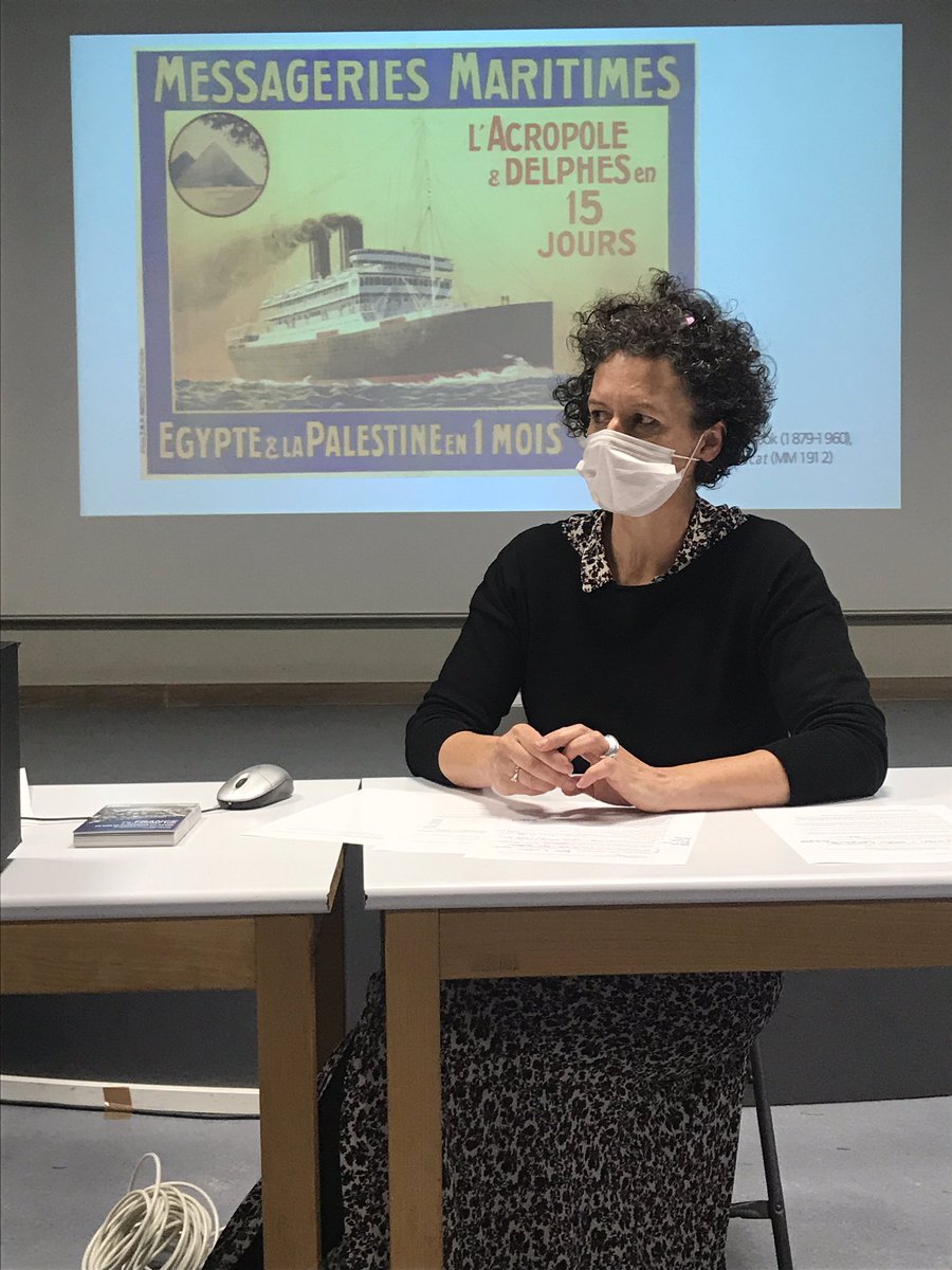 En direct, maintenant, Marie-Anne du Boullay <a href="/french_lines/">French Lines & Compagnies</a>  explique l’évolution graphique des affiches des messageries maritimes au service de la communication pour #USG20 à l’<a href="/esadhar_/">ESADHaR</a> 
youtu.be/cETdQ6LjhXg