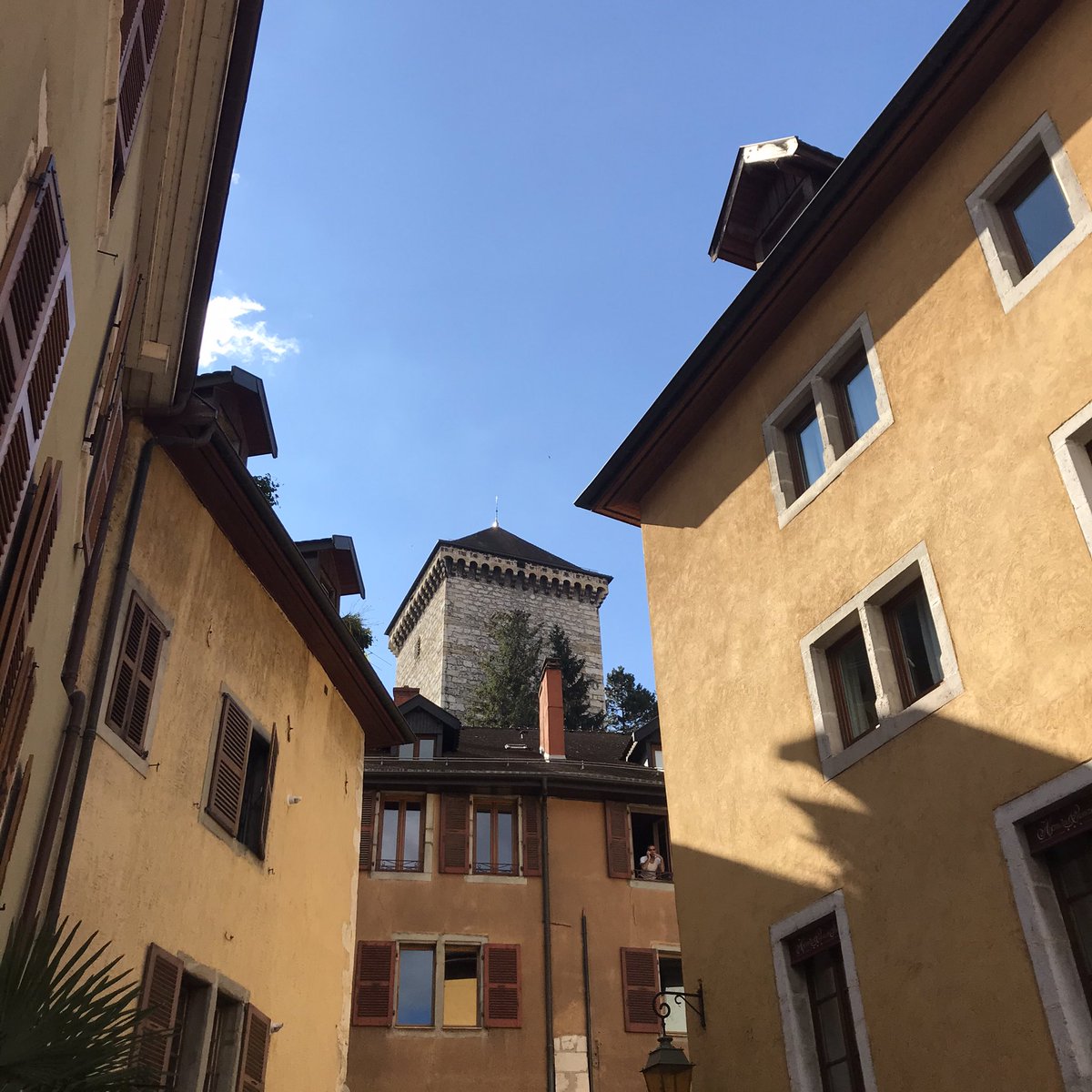 Sebavrillon's tweet photo. À midi, nous avons fait visiter #Annecy sous les couleurs d’automne à notre dernier arrivé dans l’équipe. C’était aussi pour marcher à l’occasion de @Challengebewalk d’autant que @CE_RhoneAlpes convertit nos pas en € pour des associations de notre territoire #OctobreRose2020 https://t.co/dt7tASPxBp