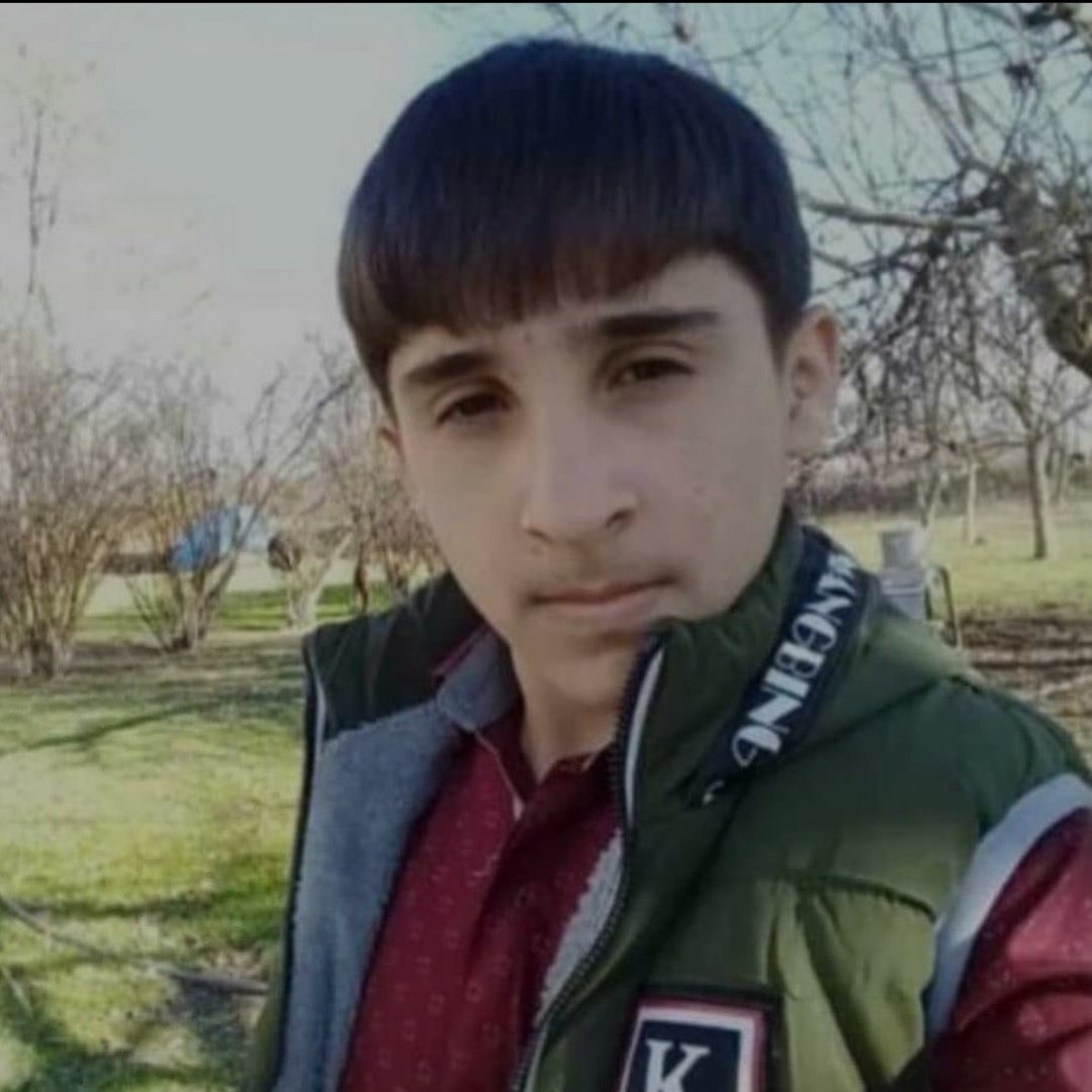 My name is Farid. I was 14 years old. I had big dreams. But the terror policy of the Armenian state did not allow it. I died as a result of rocket attacks by Armenians to the village of  #Taynaq in the #Agjabadi region of #Azerbaijan.
#StopArmenianAggression 
#StopArmenianAggresi