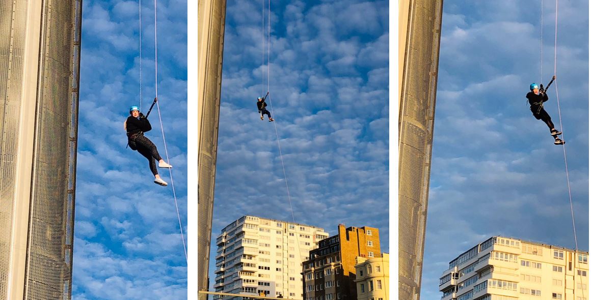 A massive well done to the team that dropped 450ft from the i360 to raise vital funds for one of our local community charities we support. This was not for the faint-hearted! We're really proud of the team taking on this extreme challenge, and making a difference for <a href="/OTFbrighton/">Off The Fence Trust</a>