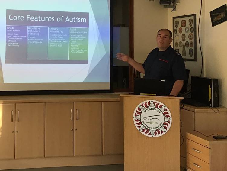 We’ve been shortlisted for Chambers Ireland Excellence in Local Government Awards 2020 for -

“Autism Awareness Training for Firefighters &amp; First Responders in Disability Services Provision”

1/2 ...