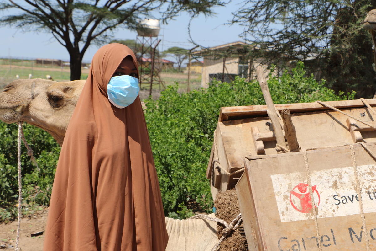 save_children's tweet image. Across Ethiopia, over 26 million children are out of school due to #COVID19.

Our camel library provides children like 13-year-old Mahadiya with an opportunity to continue reading and learning at home. Find out more about our campaign to #SaveOurEducation: savethechildren.net/save-our-educa…
