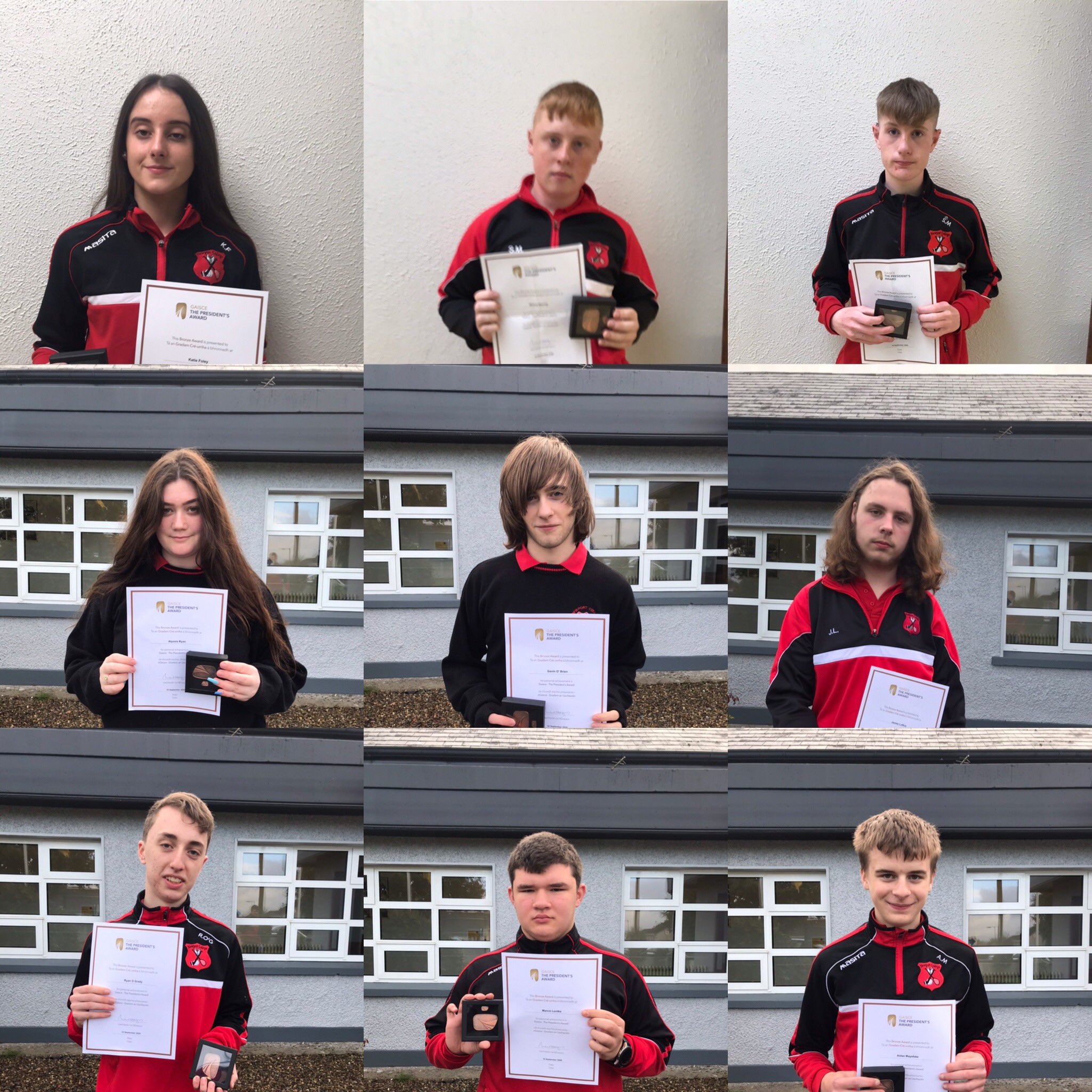 Newport College on Twitter "Bronze Gaisce Award Presentation October