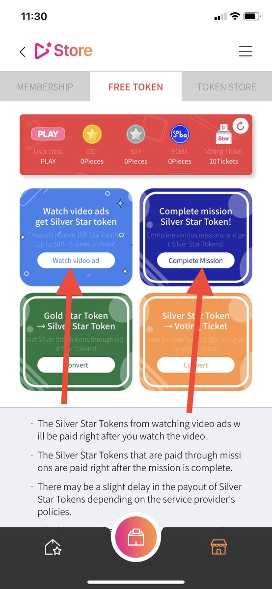 Starplay•Watch ads (5 per hour) to earn 50 silver coins, convert to tickets!•Tasks can also get you more silver coins