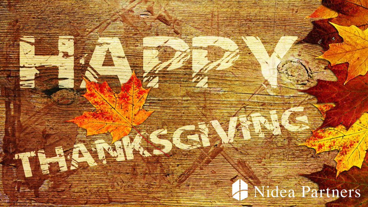 NideaPartners's tweet photo. Happy Thanksgiving from all of us @NideaPartners! #cre https://t.co/ABwE6A9BwH