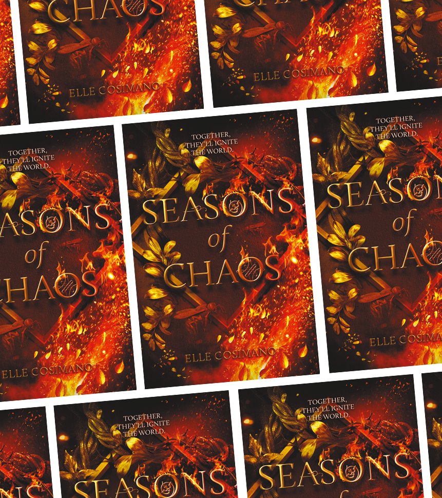 SEASONS OF CHAOS,  @ElleCosimano Sequel to 'Seasons of the Storm'Jack and Fleur risked everything for their love—and it cost Jack's immortality. Now, the world they left behind is dealing with the fallout in the form of an ancient enemy's return. GR:  https://bit.ly/34OpqZ1 